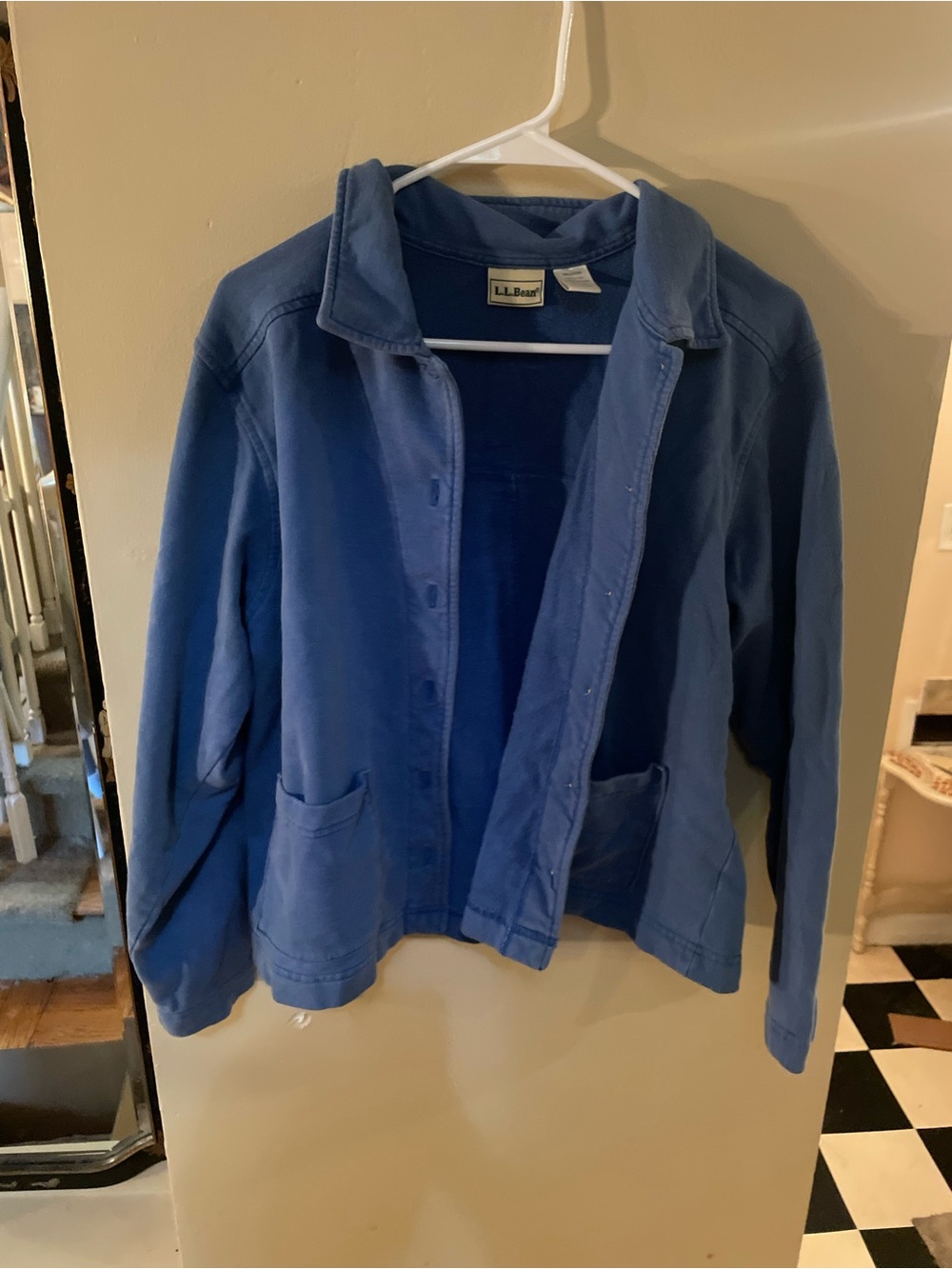 Vintage 90s L.L. Bean Women's Blue lightweight jacket